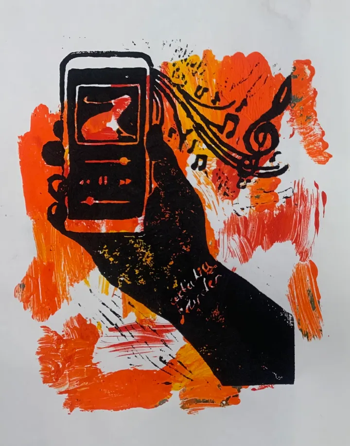 Memory Linocut Artwork