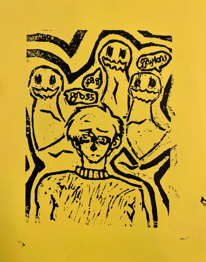 Memory Linocut Artwork