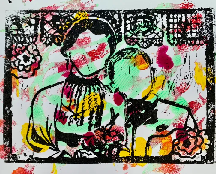 Memory Linocut Artwork