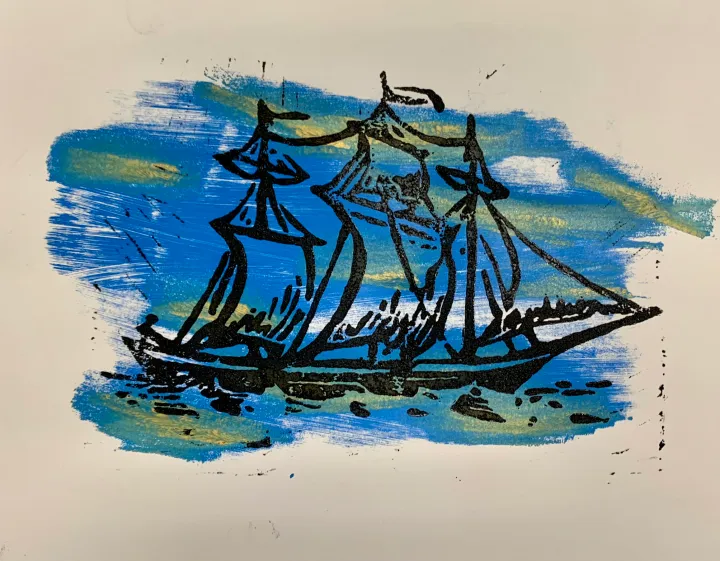 Memory Linocut Artwork