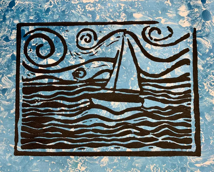 Memory Linocut Artwork