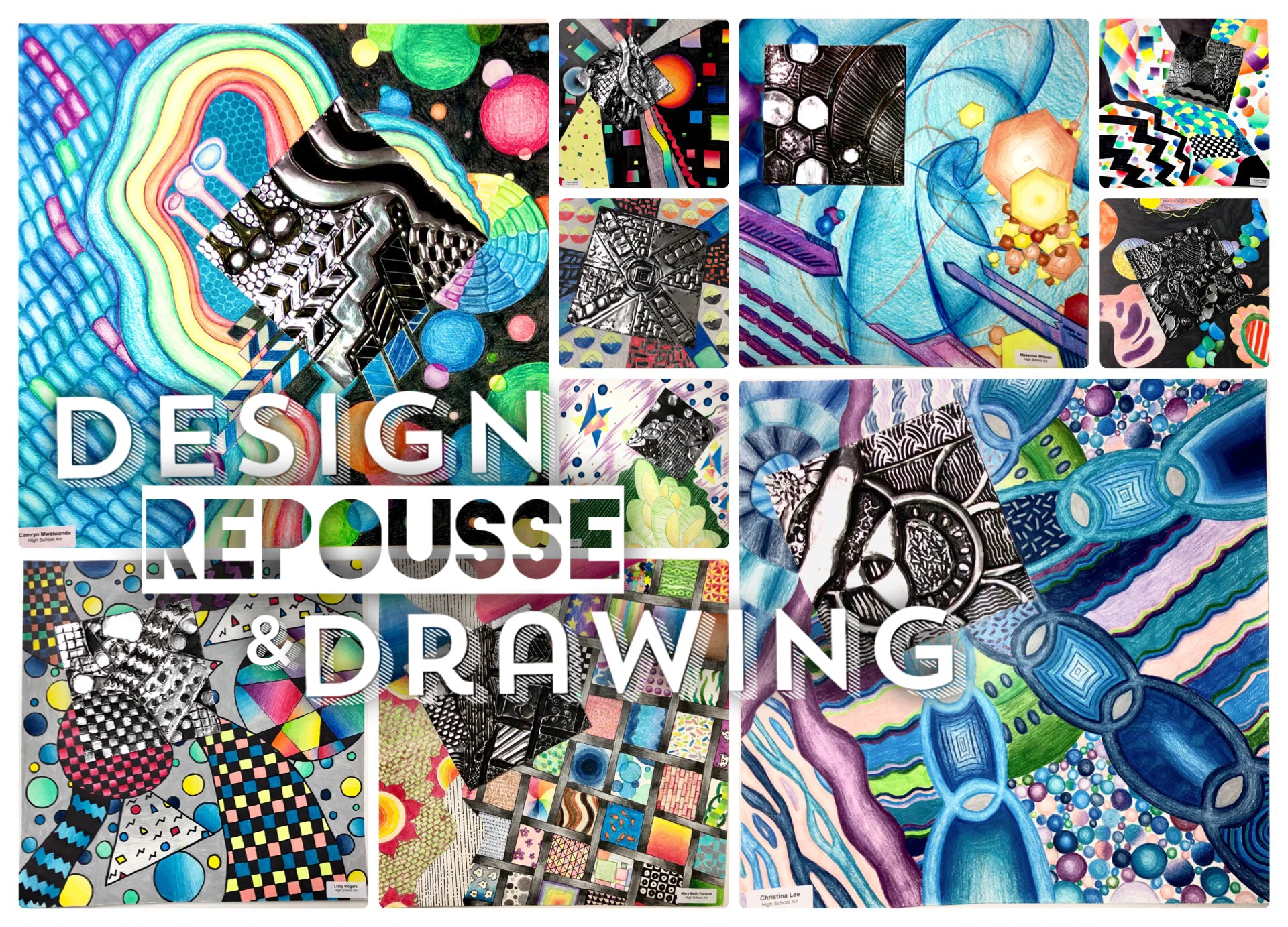 Featured: Design Principles Metal Repousse and Drawing