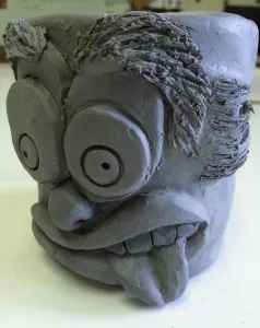 Funny Face Mugs Clay Project Create Art with ME