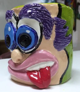 Funny Face Mugs Clay Project Create Art with ME
