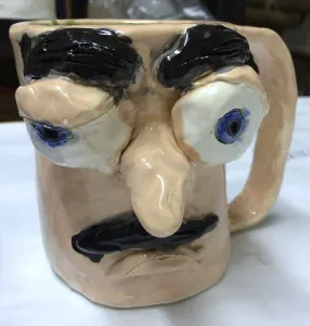 Funny Face Mugs Clay Project Create Art with ME