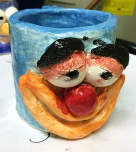 Funny Face Mugs Clay Project Create Art with ME