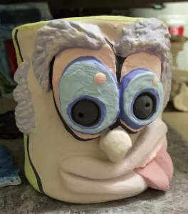 Funny Face Mugs Clay Project Create Art with ME