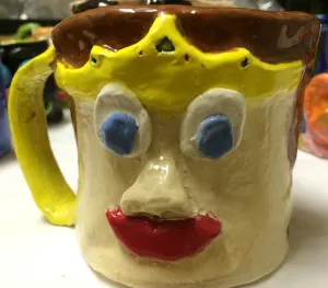 Funny Face Mugs Clay Project Create Art with ME