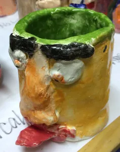 Funny Face Mugs Clay Project Create Art with ME