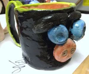 Funny Face Mugs Clay Project Create Art with ME