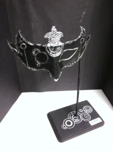 Repousse Masks Metal Tooling Foil embossing lesson
