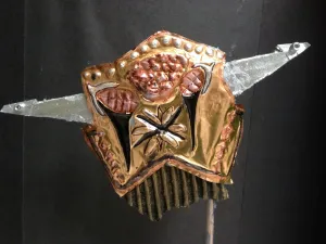 Repousse Masks Metal Tooling Foil embossing lesson