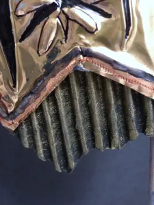 Repousse Masks Metal Tooling Foil embossing lesson