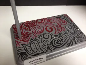 Repousse Masks Metal Tooling Foil embossing lesson