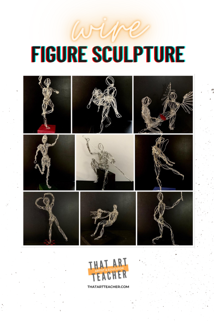 Wire Figure Sculpture