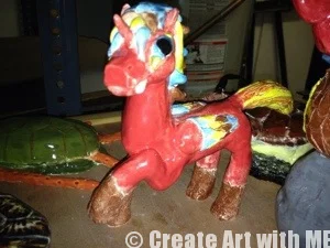 Roll-A-Beast Ceramic Creature
