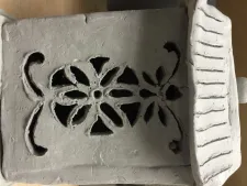 ceramic clay lantern