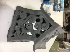 ceramic clay lantern