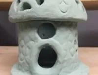 ceramic clay lantern