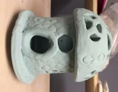 ceramic clay lantern