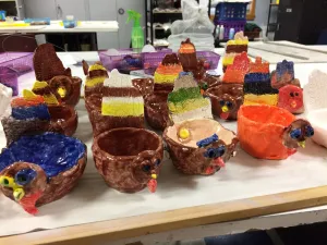 Turkey bowl Ceramic Lesson