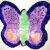 Ceramic clay Butterfly Bowls Glazed