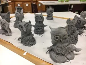Ceramic Owls - Thumb Method Lesson