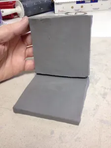 Ceramic Slab Construction Box with theme art lesson for