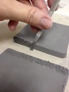 Ceramic Slab Construction Box with theme art lesson for