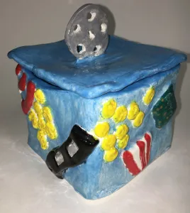 Ceramic Slab Themed Boxes