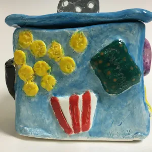 Ceramic Slab Themed Boxes
