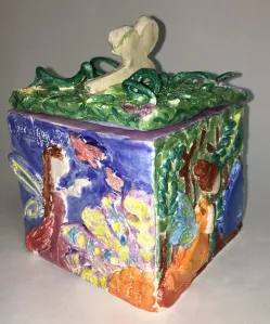 Ceramic Slab Themed Boxes