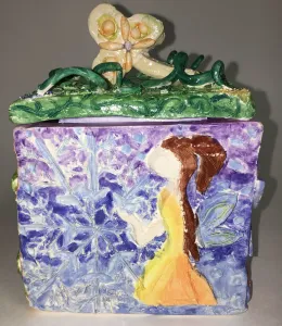 Ceramic Slab Themed Boxes