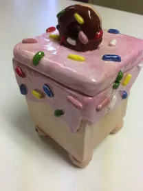 Ceramic Box with Lid Lesson Ceramic Slab Construction Box with theme art lesson for