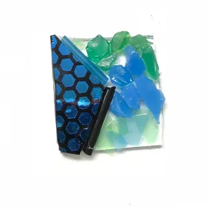 Glass Fusing Pendant in Ceramic Kiln