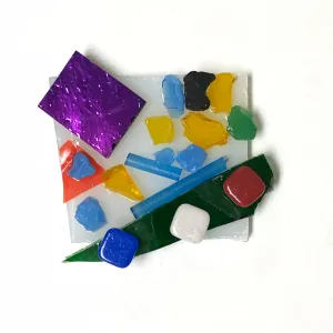 Glass Fusing Pendant in Ceramic Kiln
