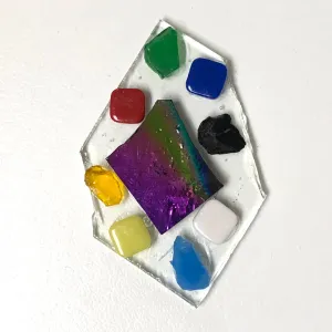 Glass Fusing Pendant in Ceramic Kiln