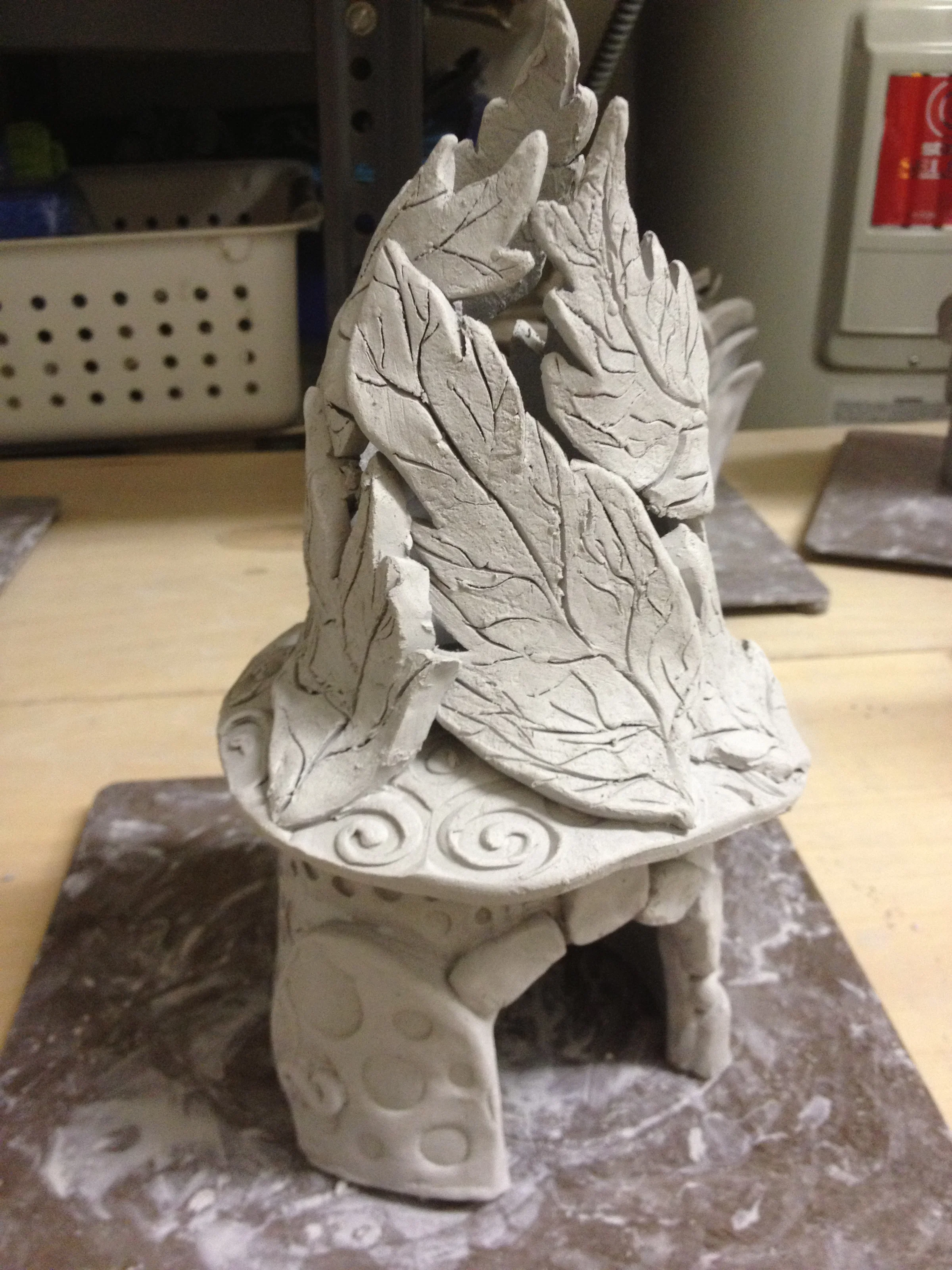 Featured: Ceramic Fairy Houses Lesson (Part One-Slab Construction)