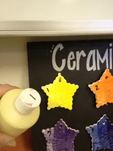 Ceramic Fairy Houses slab construction Lesson Glazing