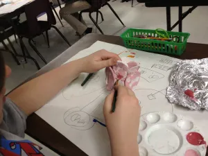 Ceramic Fairy Houses slab construction Lesson Glazing