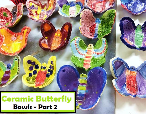 Featured: Ceramic Butterfly Bowls – Glazed! (Part 2)