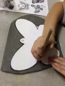 Ceramic Butterfly Bowls