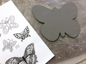 Ceramic Butterfly Bowls