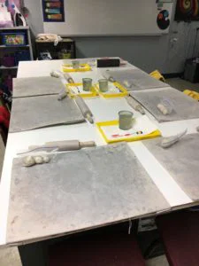 Texture Fish Air Dry Clay Project