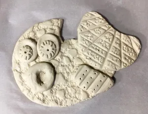 Texture Fish Air Dry Clay Project