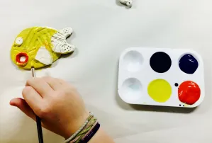 Texture Fish Air Dry Clay Project