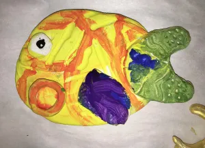 Texture Fish Air Dry Clay Project