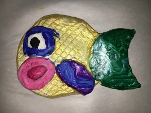 Texture Fish Air Dry Clay Project
