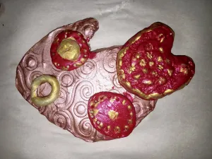 Texture Fish Air Dry Clay Project