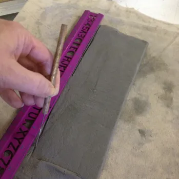 Ceramic Fairy Houses slab construction Lesson